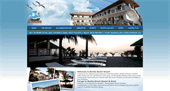 Desktop Screenshot of bonitobeachresort.com